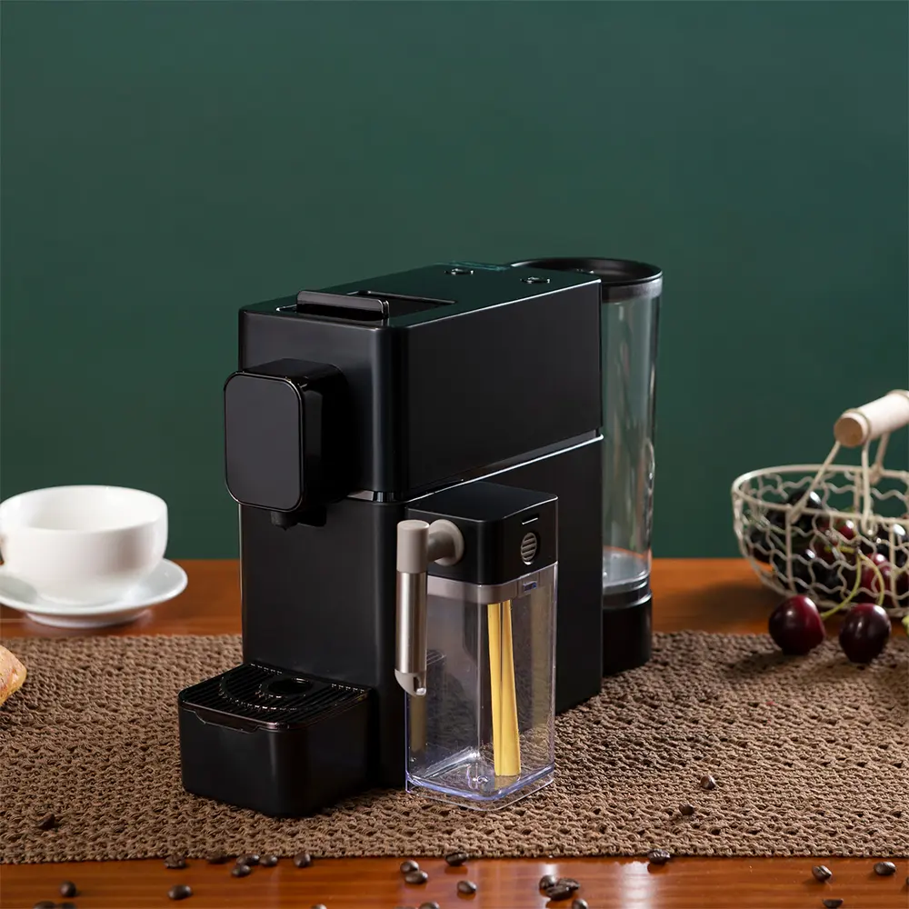 Capsule Coffee Maker With Milk Foamer